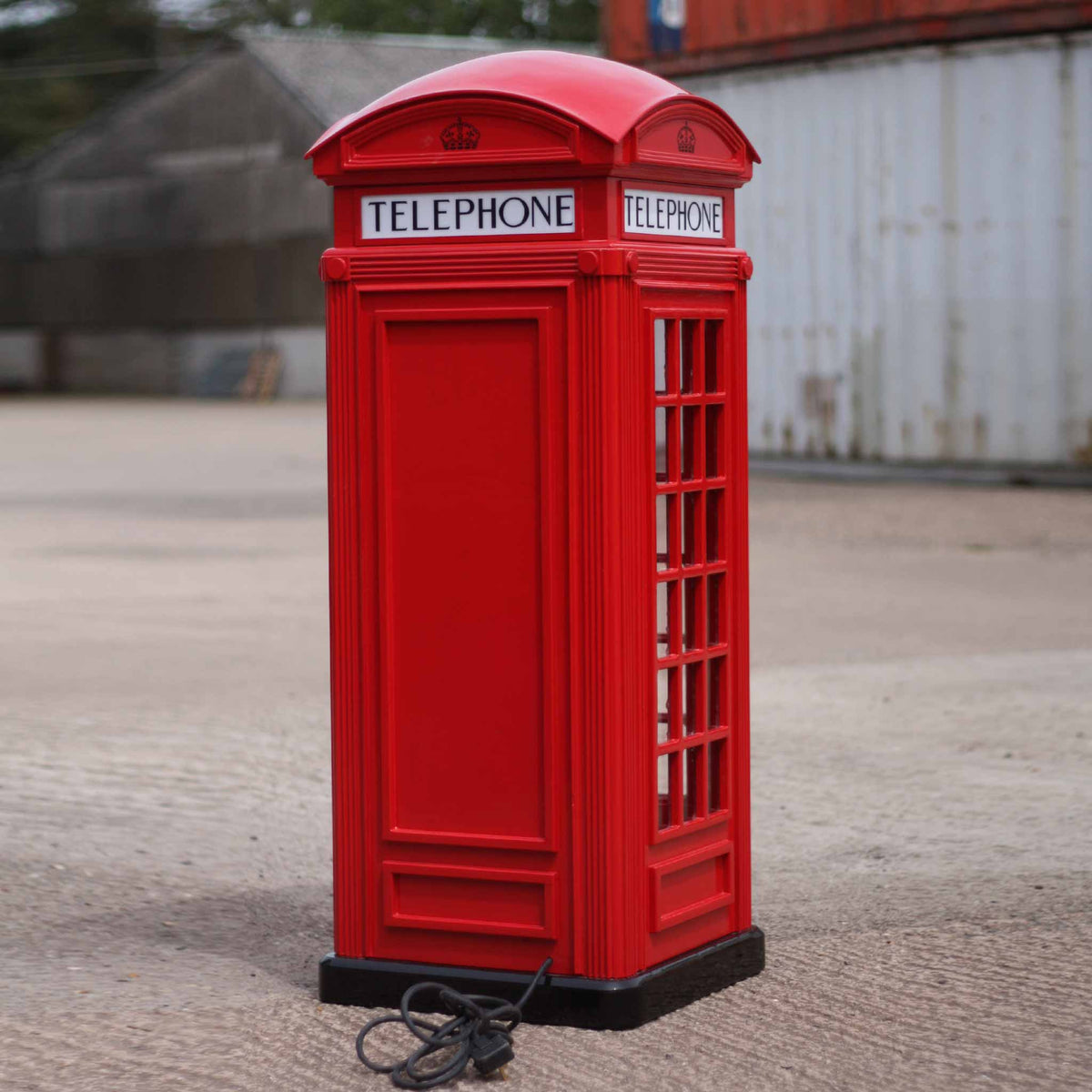 Red Telephone Kiosk | London Phone Box | Back view | Warden&#39;s Crafts &amp; Creations