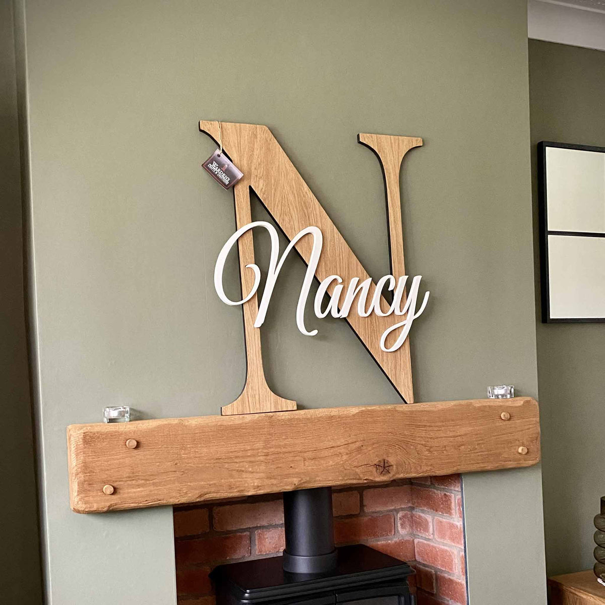 BIG Letter Name Wall Sign