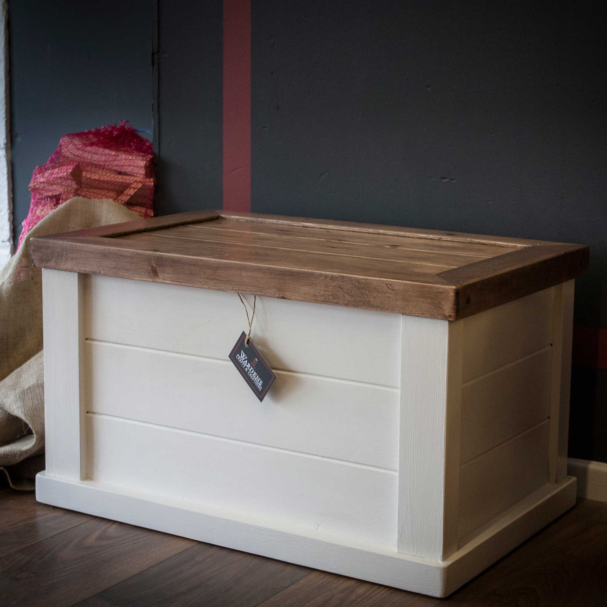 Blanket Box Bedroom | Farrow &amp; Ball Paint colours | Closed Lid | Warden&#39;s Crafts &amp; Creations
